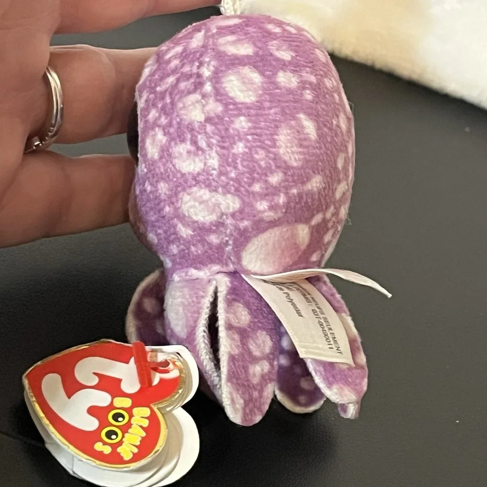 Ty Beanie Boos LEGS the Purple Octopus 3
